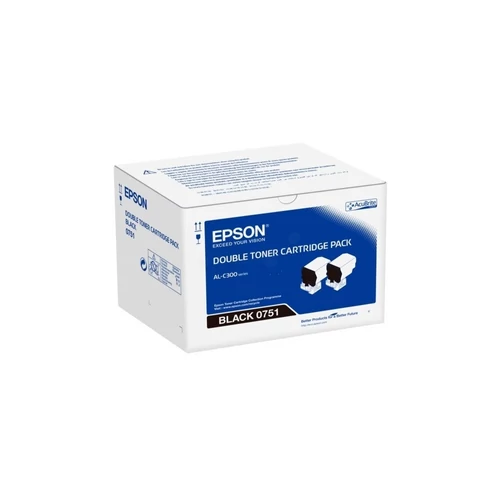 Epson C300 Toner Dupla fekete 2*7,3K (eredeti)