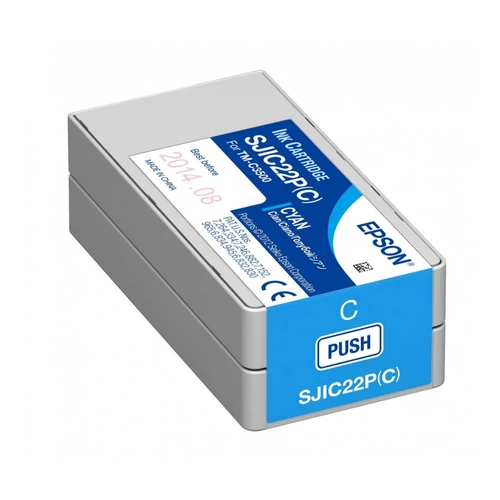 Epson SJIC22P Cyan C33S020602 tintapatron (eredeti)