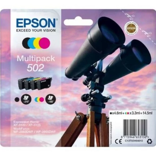 Epson T02V6 tintapatron BCMY multipack (eredeti)