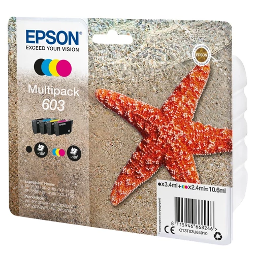 Epson T03U6 No.603 Multipack tintapatron (eredeti)