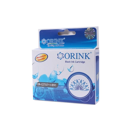 Epson T0711/T0891 tintapatron black (utángyártott Orink)