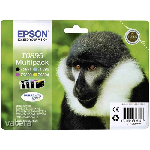 Epson C13T08954010 T0895 multipack (eredeti)