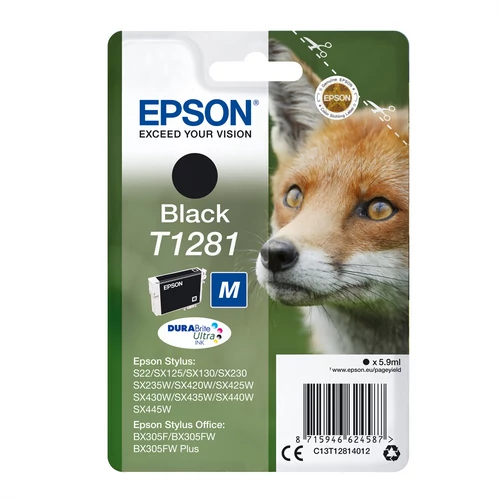 Epson T1281 M Black Tintapatron (eredeti)