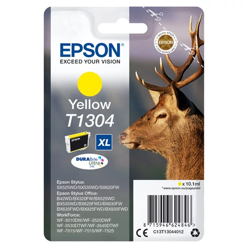 Epson C13T13044010 T1304 sárga tintapatron (eredeti)