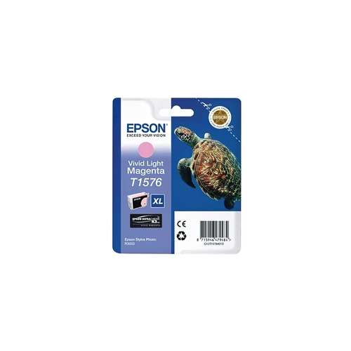 Epson T1576 Light Magenta C13T15764010 tintapatron (eredeti)