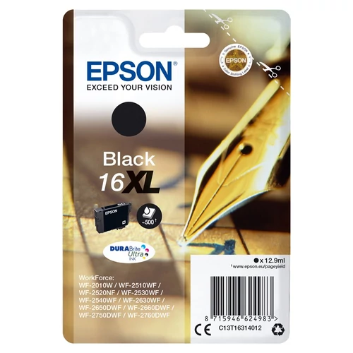 Epson T1631 tintapatron black (eredeti)