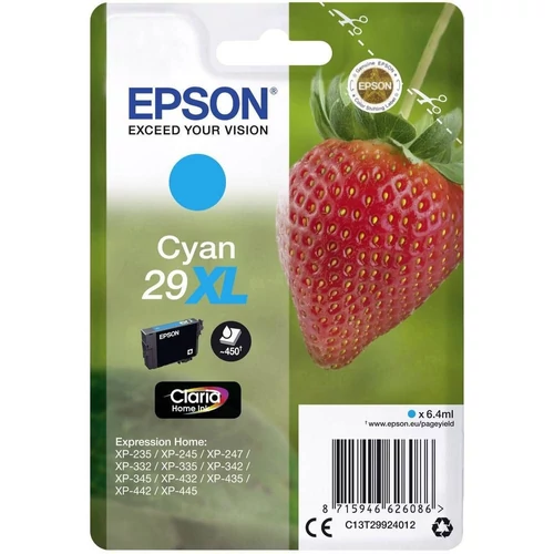 Epson C13T29924012 T2992 No.29XL cián tintapatron (eredeti)