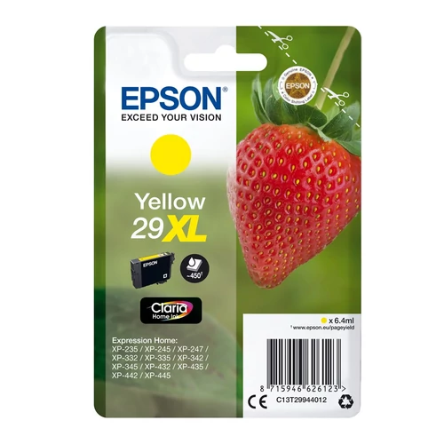Epson C13T29944012 T2994 No.29XL sárga tintapatron (eredeti)