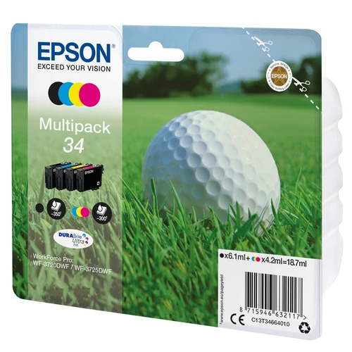 Epson C13T34664010 T3466 34 multipack (eredeti)