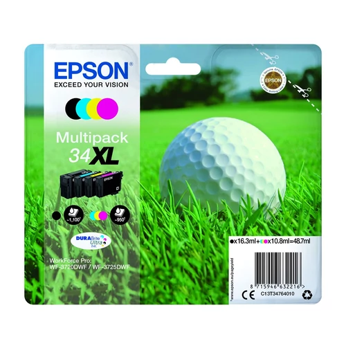 Epson C13T34764010 T3476 34XL multipack (eredeti)