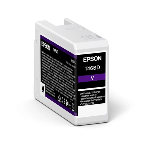 Epson T46SD Violet tintapatron 25ml (eredeti)
