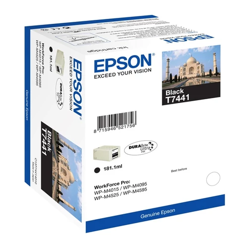Epson C13T74414010 T7441 fekete tintapatron 10K (eredeti)
