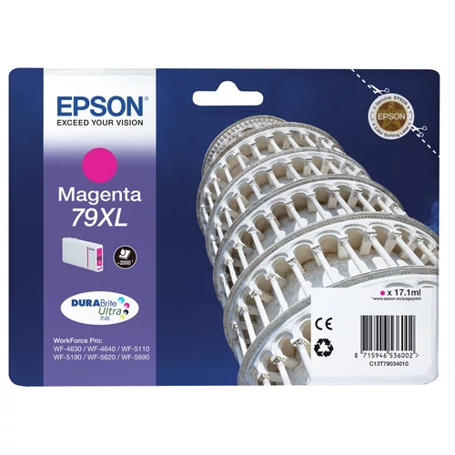 Epson C13T79034010 T7903 magenta tintapatron 2K (eredeti)