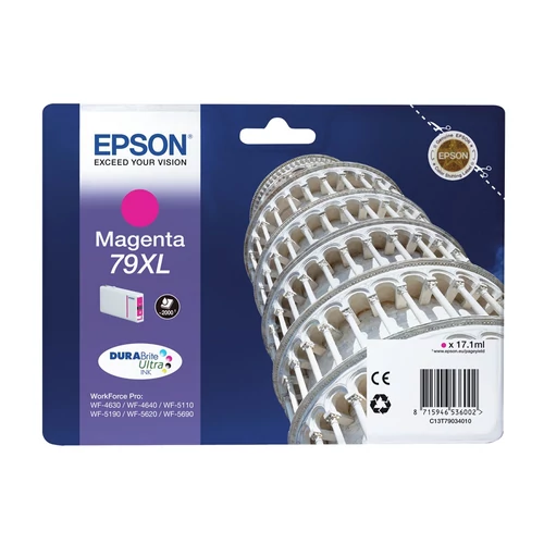 Epson C13T79034010 T7903 magenta tintapatron 2K (eredeti)