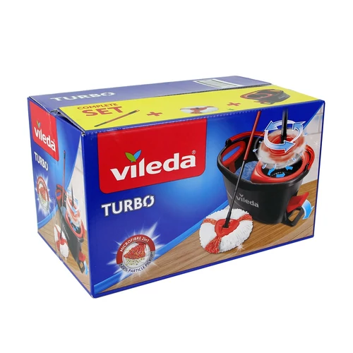 Gyorsfelmosó szett, pedálos, VILEDA "Easy Wring TURBO"
