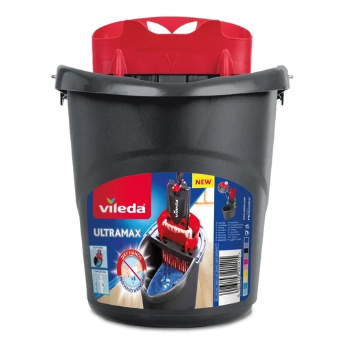 Felmosóvödör, csavarókosárral, VILEDA "Ultramax"