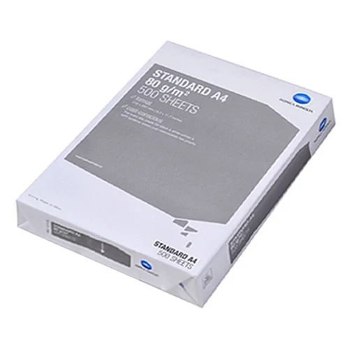 Másolópapír A4, 80g, Konica Minolta Standard 500ív/csomag,