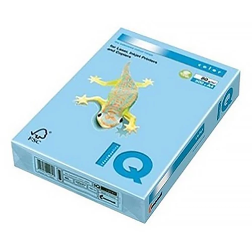 Másolópapír, színes, A4, 160g. IQ Color MB30 250ív/csomag, középkék