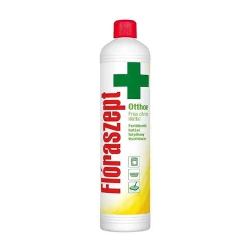 Tisztító- és fertőtlenítőszer, 1 l, FLÓRASZEPT "Otthon", citrom
