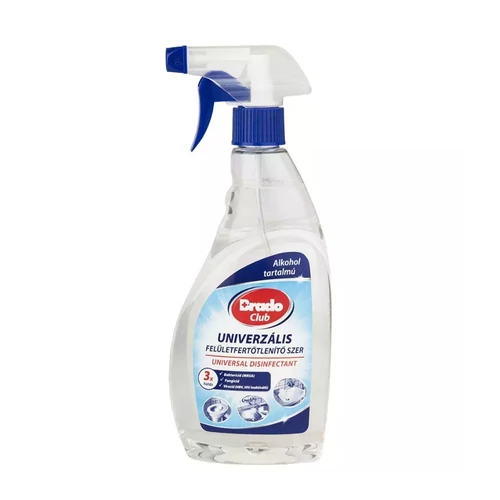 Univerzális felület fertőtlenítő szer, 500 ml, BRADOCLUB