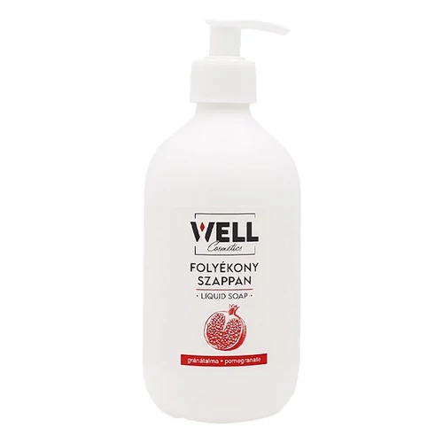 Folyékony szappan pumpás WELL gránátalma 500ml
