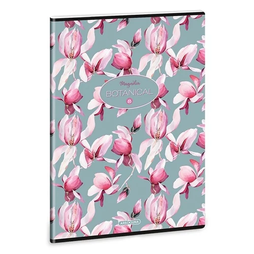 Füzet ARS UNA A4 40 lapos Extra kapcsos kockás Rosy Magnolia