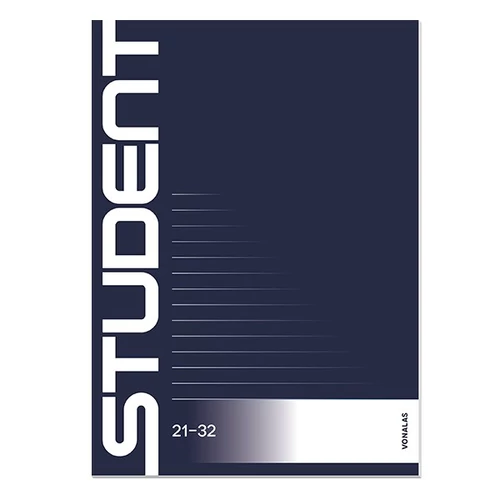 Füzet ICO Student A5 32 lapos 21-32 vonalas