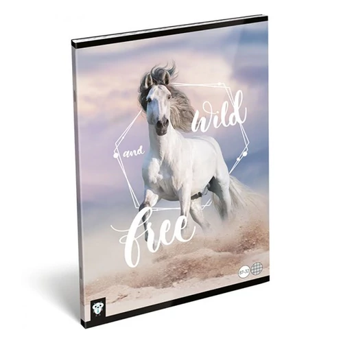 Füzet LIZZY CARD A4 32 lapos kockás 87-32 wild and free