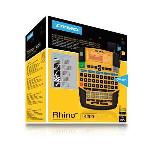 Elektromos feliratozógép, DYMO "Rhino 4200"