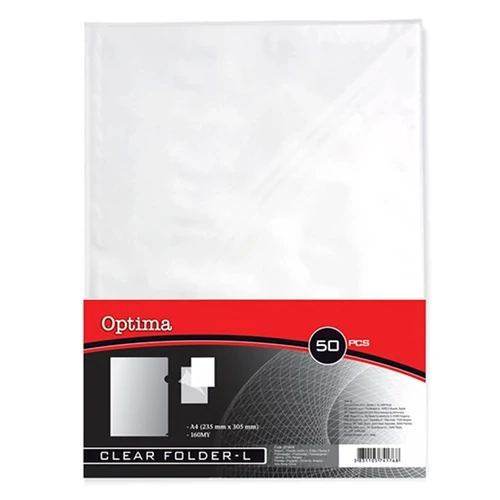 Genotherm OPTIMA A4 160 mikron víztiszta 50db/csomag