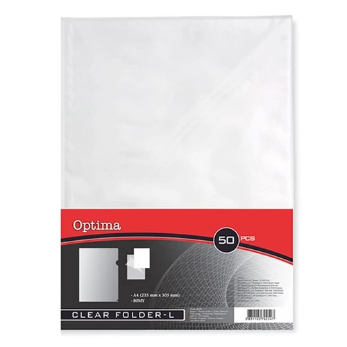 Genotherm OPTIMA A4 80 mikron víztiszta 50db/csomag