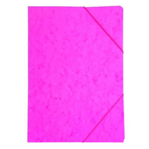 Gumis mappa A4 prespán pink 345gr