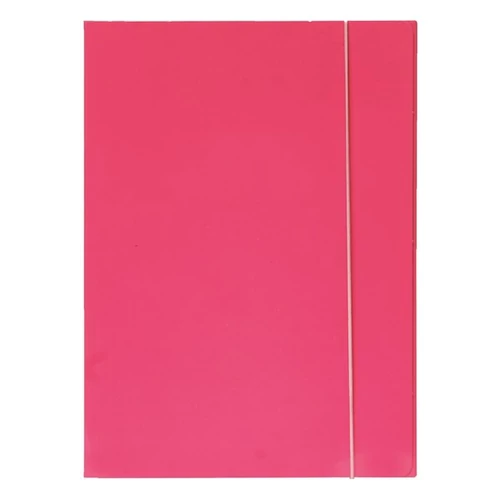 Gumis mappa OPTIMA A4 fluo pink 600gr