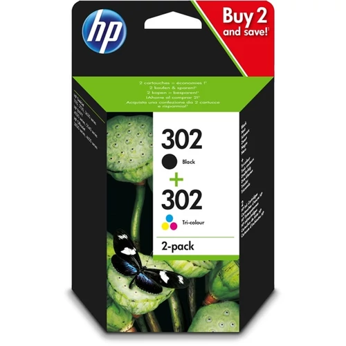 HP X4D37AE No.302 /F6U65AE+F6U66AE/ multipack (eredeti)