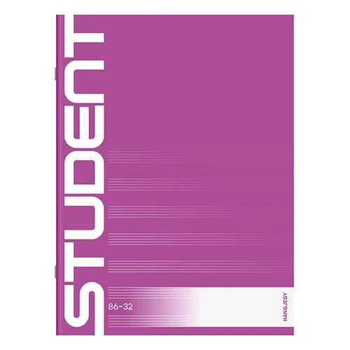 Hangjegyfüzet ICO Student A4 32 lapos 86-32