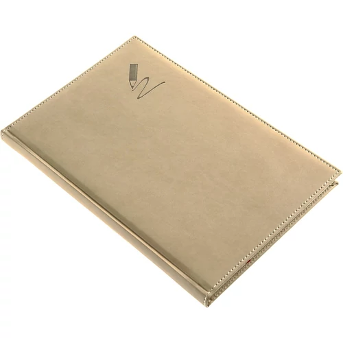 Határidőnapló Bolero B/5 napló, krémszínű lapokkal drapp Realsystem