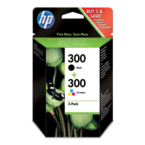 HP CN637EE No.300 multipack fekete/színes (eredeti)