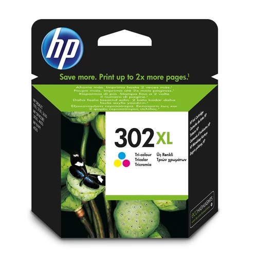 HP F6U67AE No.302XL színes tintapatron (eredeti)
