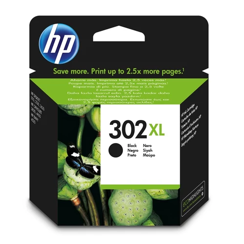 HP F6U68AE No.302XL fekete tintapatron (eredeti)