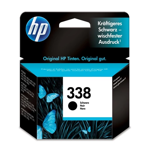 HP C8765EE No.338 fekete tintapaton (eredeti)