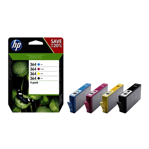 HP N9J73AE No.364 BK/C/M/Y multipack (eredeti)