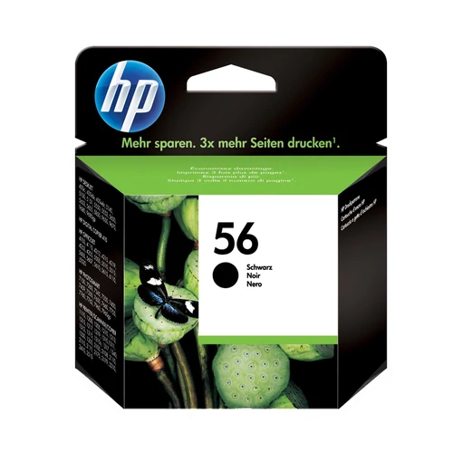 HP C6656AE No.56 fekete tintapatron (eredeti)