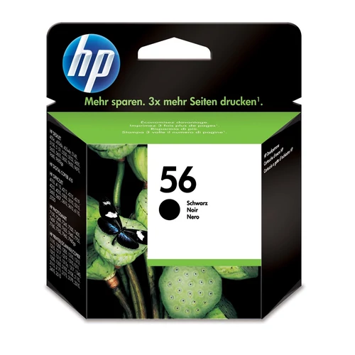 HP C6656AE No.56 fekete tintapatron (eredeti)