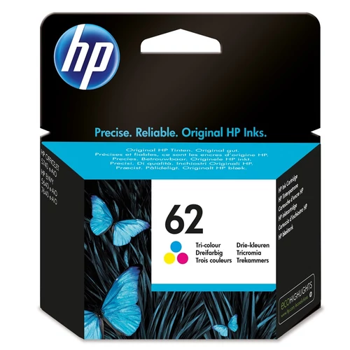 HP C2P06AE No.62 színes tintapatron (eredeti)
