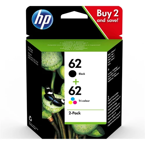 HP N9J71AE (62) fekete és háromszínű tintapatron csomag (eredeti)