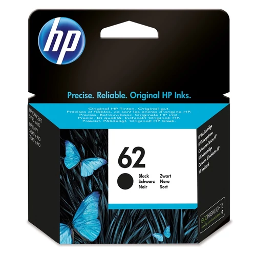 HP C2P04AE (62) fekete tintapatron (eredeti)