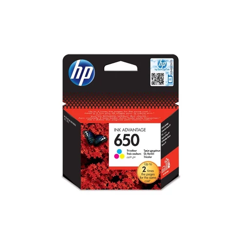 HP CZ102AE No.650 színes tintapatron (eredeti)