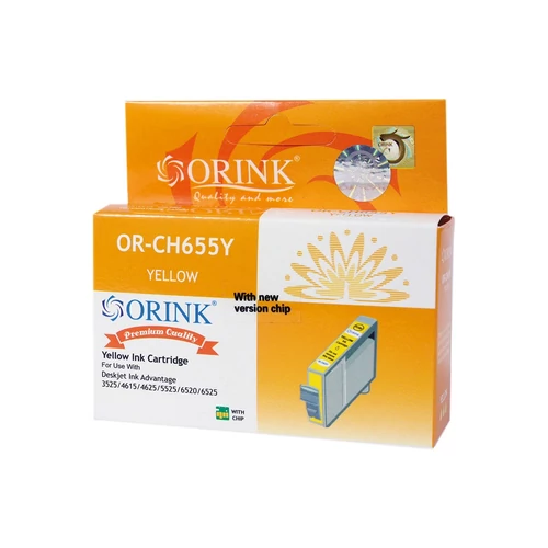 HP 655/CZ112AE tintapatron yellow (utángyártott Orink)