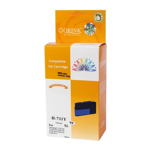 HP 711XL/CZ132A tintapatron yellow (utángyártott Orink)