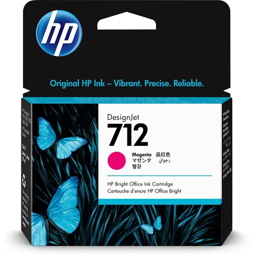 HP 3ED68A No.712 magenta tintapatron 29ml (eredeti)